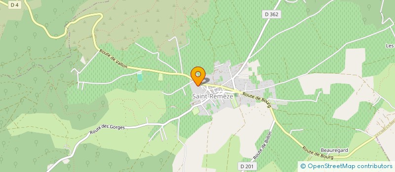 localisation de l'entreprise MADAME NADEGE PANGON  SAINT-REMEZE