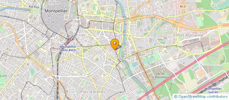localisation de l'entreprise MADAME NADEGE PASCAL à MONTPELLIER