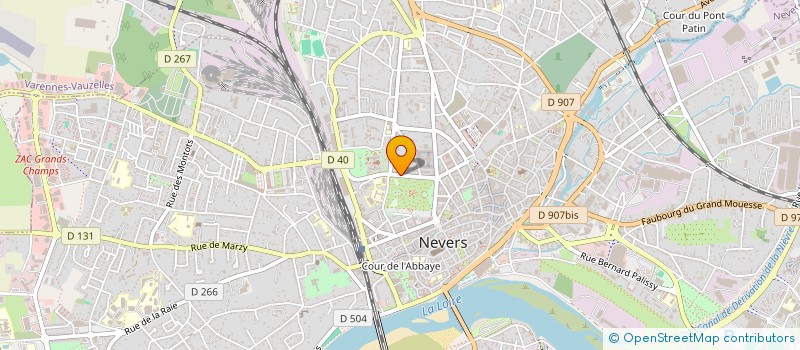 localisation de l'entreprise MADAME NADEGE PECQUEUX à NEVERS