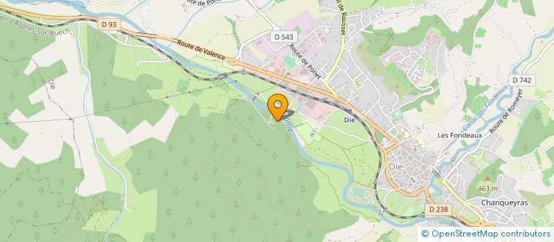 localisation de l'entreprise MADAME NADEGE PELLAT  VERCHENY