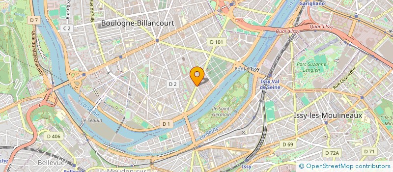 localisation de l'entreprise MADAME NADEGE PEREIRA GONCALVES à BOULOGNE BILLANCOURT