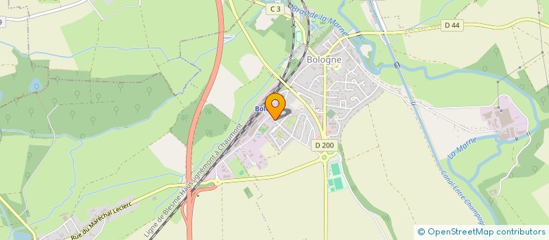 localisation de l'entreprise MADAME NADEGE PERRONE à BOLOGNE