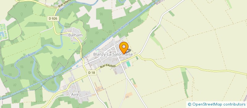 localisation de l'entreprise MADAME NADEGE PETIT  ASFELD