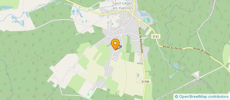 localisation de l'entreprise MADAME NADEGE PICHERY  SAINT-LEGER-EN-YVELINES