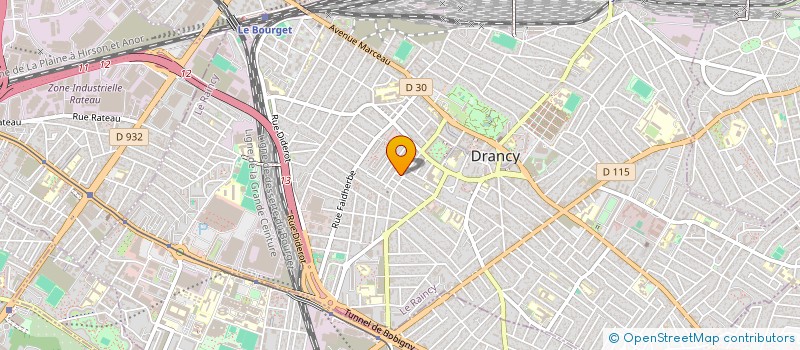 localisation de l'entreprise MADAME NADEGE PICHON  DRANCY