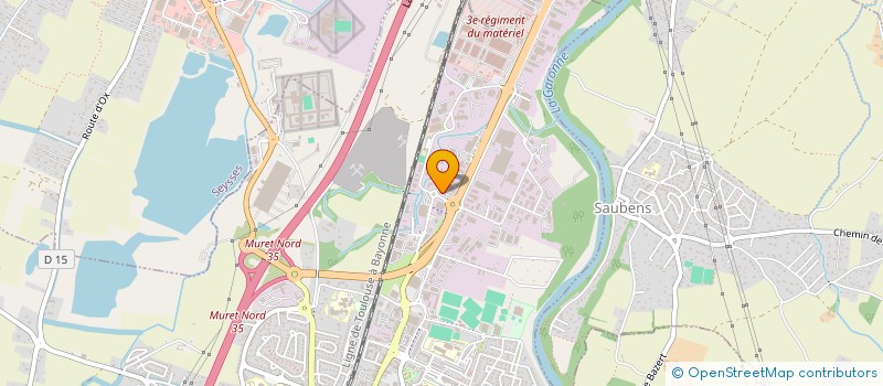 localisation de l'entreprise MADAME NADEGE PINEIRO  MURET