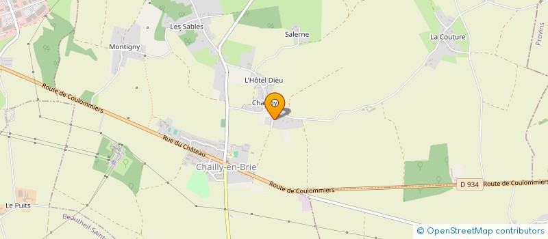 localisation de l'entreprise MADAME NADEGE POIROT  CHAILLY-EN-BRIE