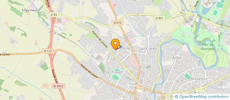 localisation de l'entreprise MADAME NADEGE PREVOT à CASTRES