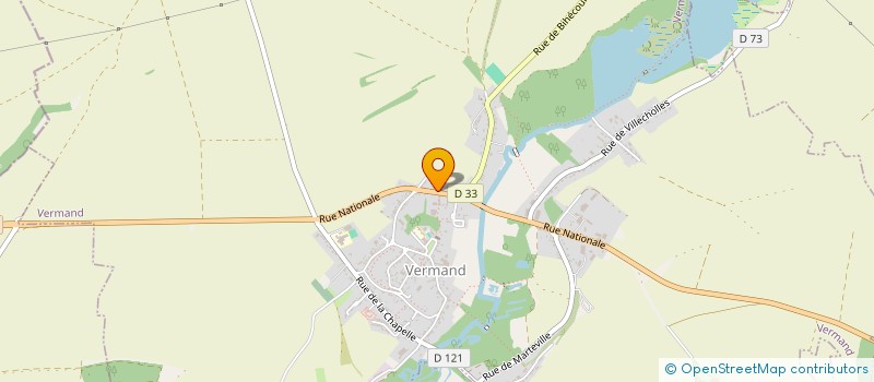 localisation de l'entreprise MADAME NADEGE PRIEUR  VERMAND