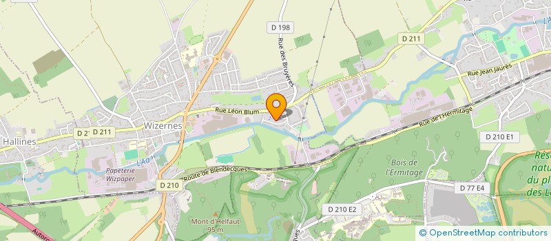 localisation de l'entreprise MADAME NADEGE PRUVOST  PIHEM