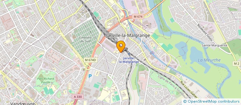 localisation de l'entreprise MADAME NADEGE RACINE  JARVILLE-LA-MALGRANGE