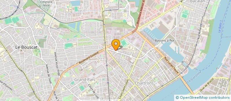 localisation de l'entreprise MADAME NADEGE RAMONGUILHEM  BORDEAUX