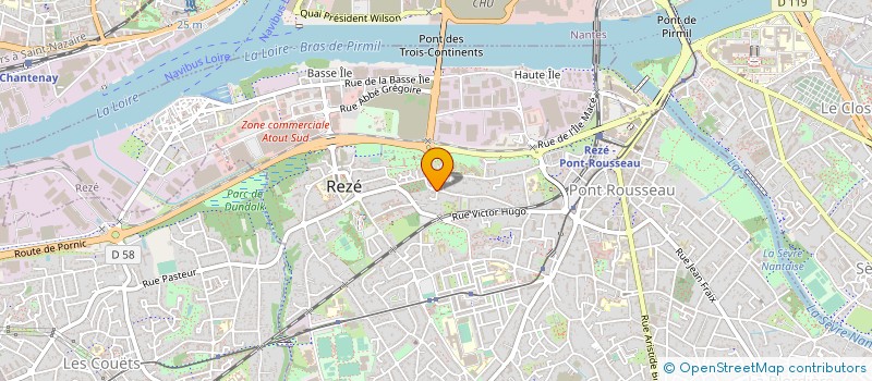 localisation de l'entreprise MADAME NADEGE RENARD à REZE