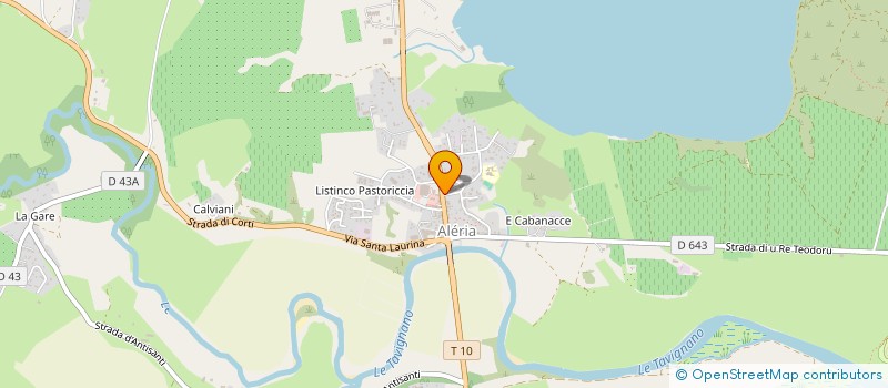 localisation de l'entreprise MADAME NADEGE RICCIARDI à ALERIA
