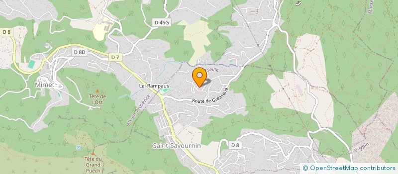 localisation de l'entreprise MADAME NADEGE RIGAUDIERE  SAINT-SAVOURNIN