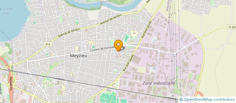 localisation de l'entreprise MADAME NADEGE ROUSSERO-ROGNOSA  MEYZIEU