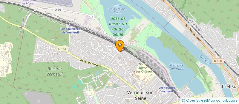 localisation de l'entreprise MADAME NADEGE ROUVERON  VERNEUIL-SUR-SEINE