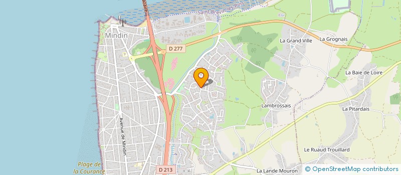 localisation de l'entreprise MADAME NADEGE ROUZES à SAINT-BREVIN-LES-PINS