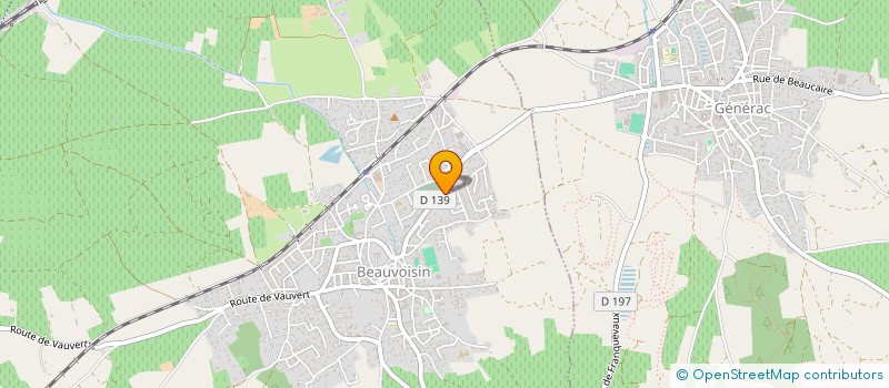 localisation de l'entreprise MADAME NADEGE SEGURA  BEAUVOISIN