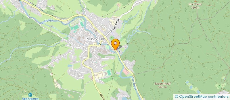 localisation de l'entreprise MADAME NADEGE SERDIDI  MASEVAUX-NIEDERBRUCK
