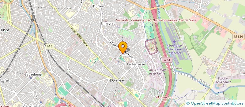 localisation de l'entreprise MADAME NADEGE SICARD à TOULOUSE