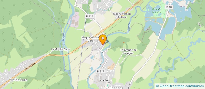 localisation de l'entreprise MADAME NADEGE SORDET  MAGNY-VERNOIS