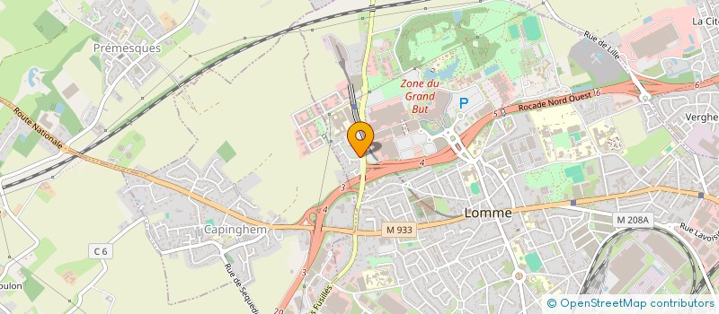 localisation de l'entreprise MADAME NADEGE SOUCHON à LILLE