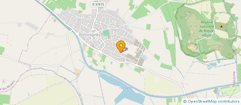 localisation de l'entreprise MADAME NADEGE TERREFOND  PORTIRAGNES