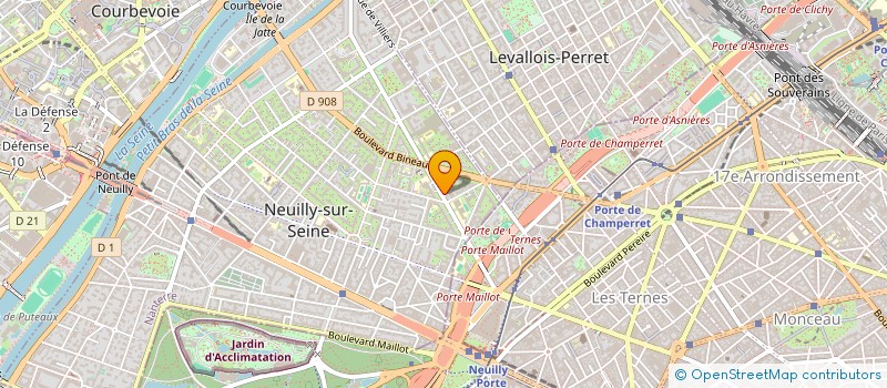 localisation de l'entreprise MADAME NADEGE THEIL à NEUILLY-SUR-SEINE