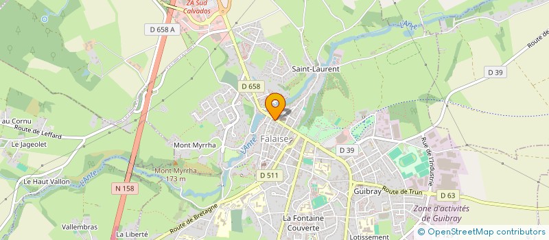 localisation de l'entreprise MADAME NADEGE THIBAUDEAU à AUBIGNY