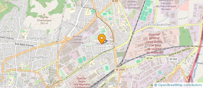 localisation de l'entreprise MADAME NADEGE TISSERAND à CLERMONT-FERRAND