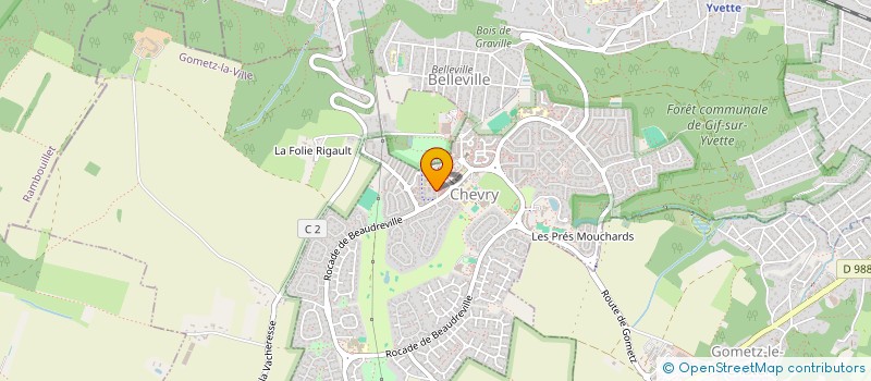 localisation de l'entreprise MADAME NADEGE TRACA  GIF-SUR-YVETTE