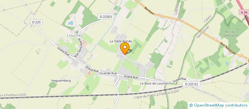 localisation de l'entreprise MADAME NADEGE VAL  LOUCHES