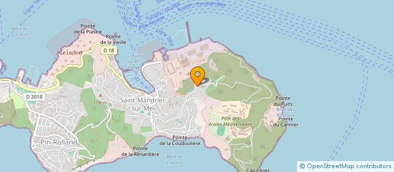 localisation de l'entreprise MADAME NADEGE VAUTIER  SAINT-MANDRIER-SUR-MER