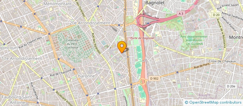 localisation de l'entreprise MADAME NADEGE VERDIER  PARIS