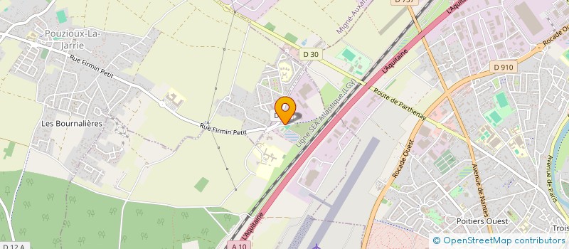 localisation de l'entreprise MADAME NADEGE VERDON  NEUVILLE-DE-POITOU