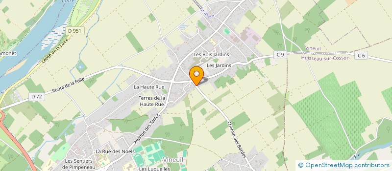 localisation de l'entreprise MADAME NADEGE VILLAIN à VINEUIL
