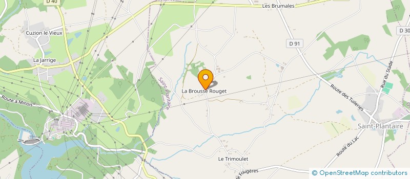 localisation de l'entreprise MADAME NADEGE VILLENEUVE à SAINT-PLANTAIRE