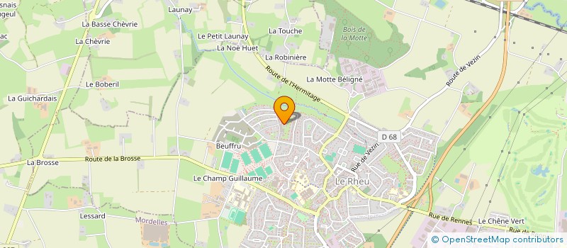 localisation de l'entreprise MADAME NADEGE VITTA  LE RHEU