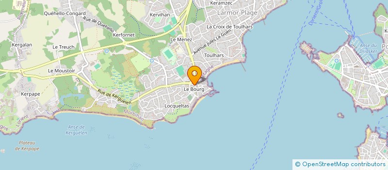 localisation de l'entreprise MADAME NADEGE WINTER  LARMOR-PLAGE