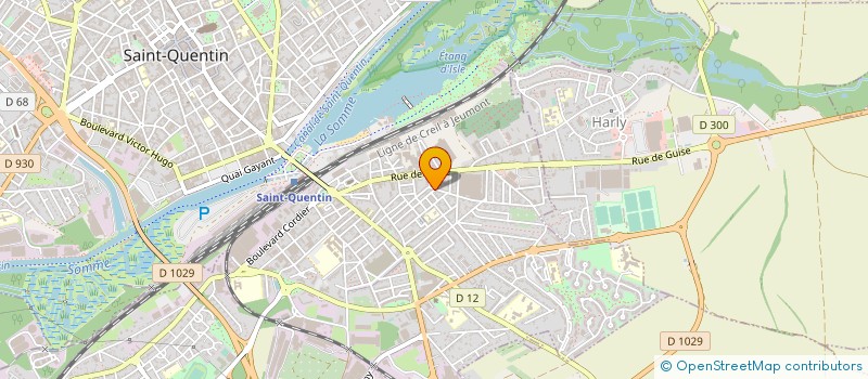 localisation de l'entreprise MADAME NADEIGE NSIMBA à SAINT-QUENTIN