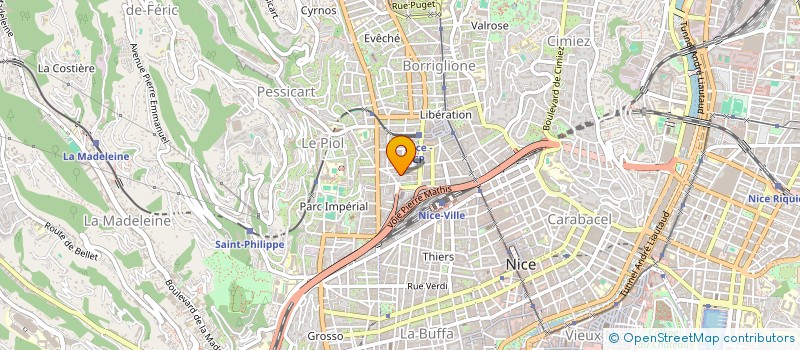 localisation de l'entreprise MADAME NADEJDA BOTEZATU à NICE