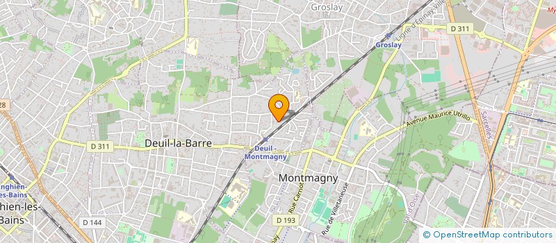 localisation de l'entreprise MADAME NADEJDA CARCEA à DEUIL-LA-BARRE