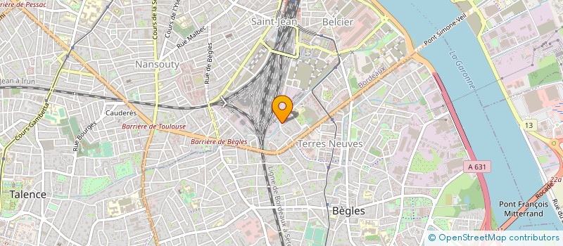 localisation de l'entreprise MADAME NADEJDA KOROLOVA à BORDEAUX