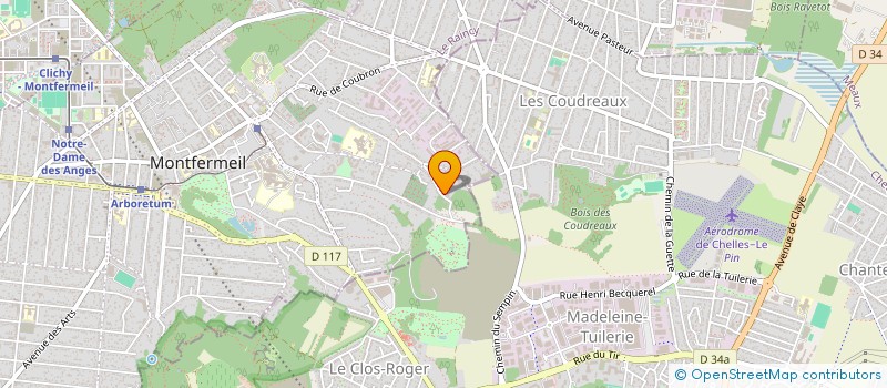 localisation de l'entreprise MADAME NADEJDA PRUTEANU  MONTFERMEIL