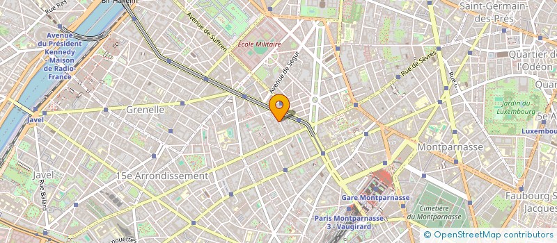 localisation de l'entreprise MADAME NADEJE DE LA TOUR DU PIN CHAMBLY DE LA CHARCE  PARIS