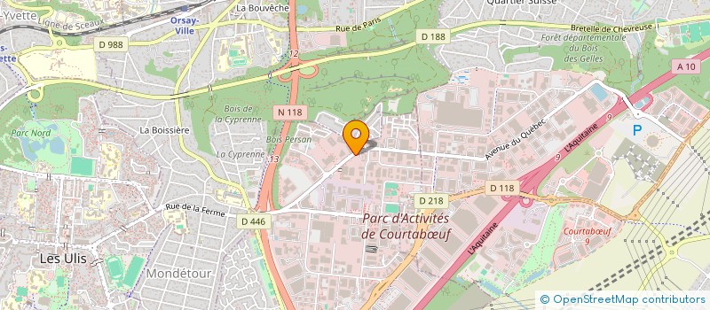 localisation de l'entreprise MADAME NADERA OULALITE à LES ULIS