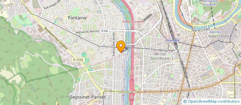 localisation de l'entreprise MADAME NADEZDA LEBEDEVA  FONTAINE