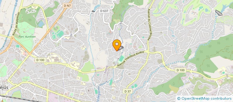 localisation de l'entreprise MADAME NADEZDA MELTECHINOVA à FREJUS