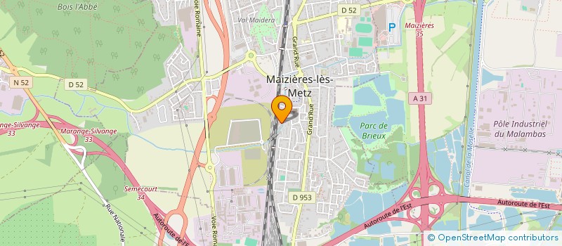 localisation de l'entreprise MADAME NADEZHDA BELOUSOVA à MAIZIERES-LES-METZ